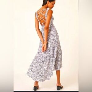 Hutch high low‎ midi maxi wrap dress! Floral. NWT. XS